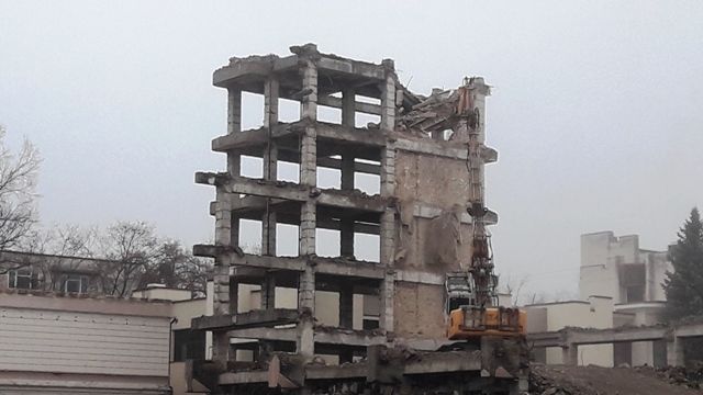В Кишинёве не стало ещё одного здания «с историей» - гостиницы «Кодру»