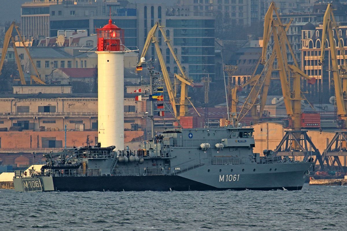 В порт Одессы прибыли 4 корабля НАТО