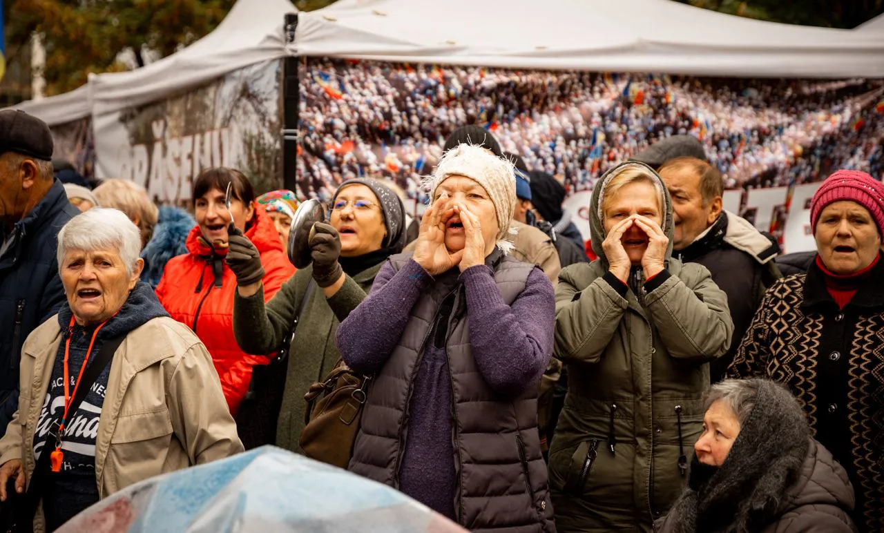 Сторонники партии "Шор" провели очередную акцию протеста