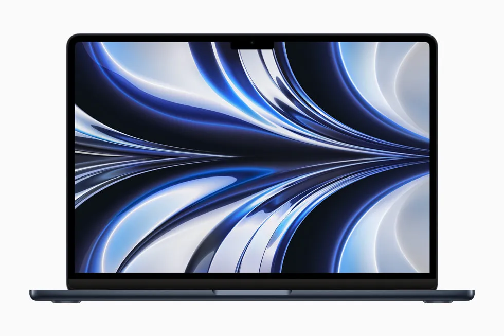 Apple анонсировала MacBook Air с новым дизайном и чипом M2