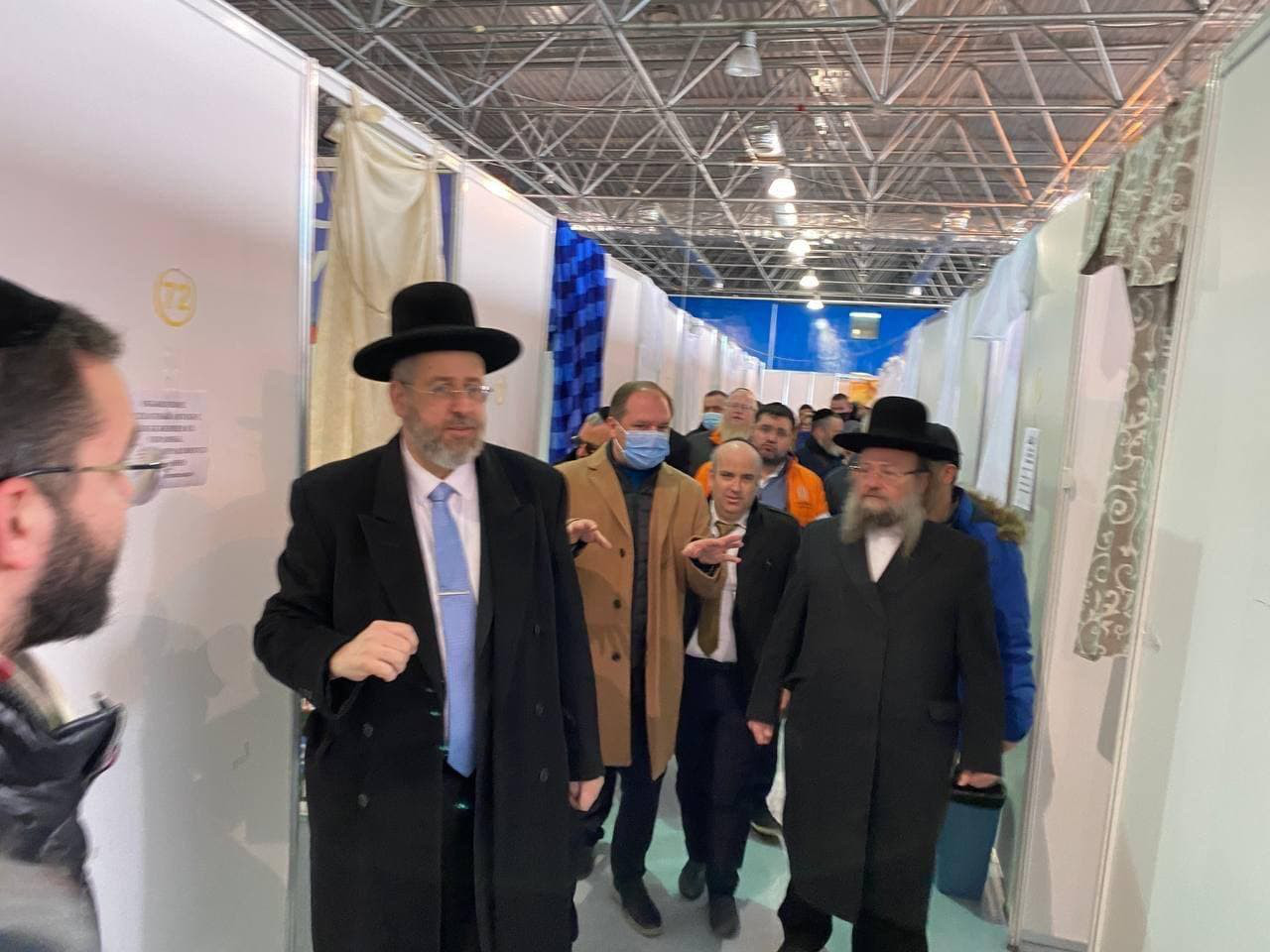 Главный ашкеназский раввин Израиля Давид Барух Лау посетил Центр на Moldexpo
