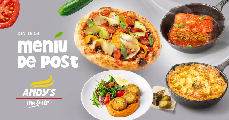 Сеть ресторанов Andy’s: Откройте для себя вкусные блюда из постного меню