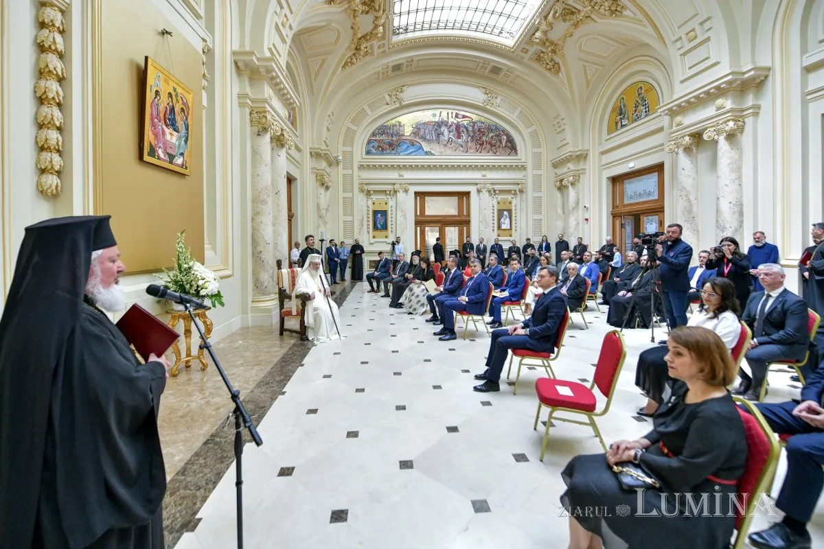 Речан принял участие в церемонии празднования дня рождения патриарха Румынии