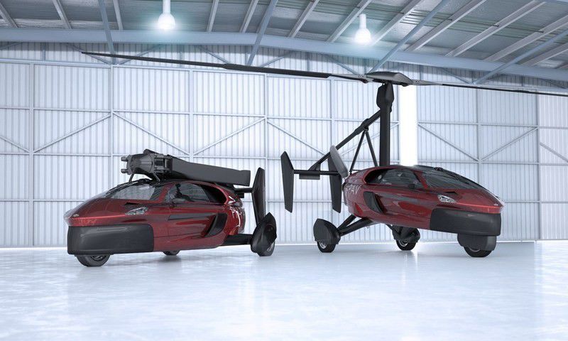 Голландцы начали продажи летающих автомобилей