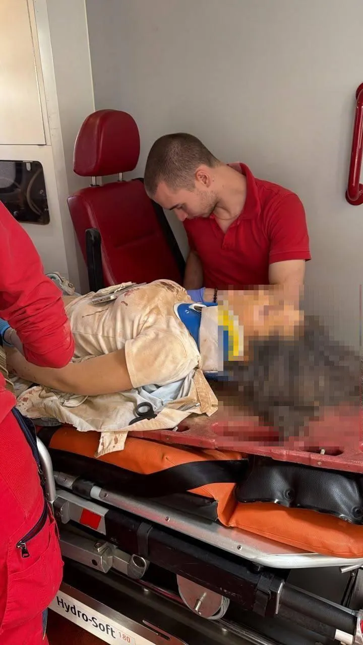 O dronă rusească a atacat clădirea postului TV „Noi suntem Ucraina” în timpul unei transmisiuni în direct