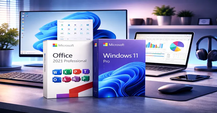Keysworlds: Повысьте эффективность своей работы с пожизненными лицензиями Windows 11 и Office 2021 всего от 12€