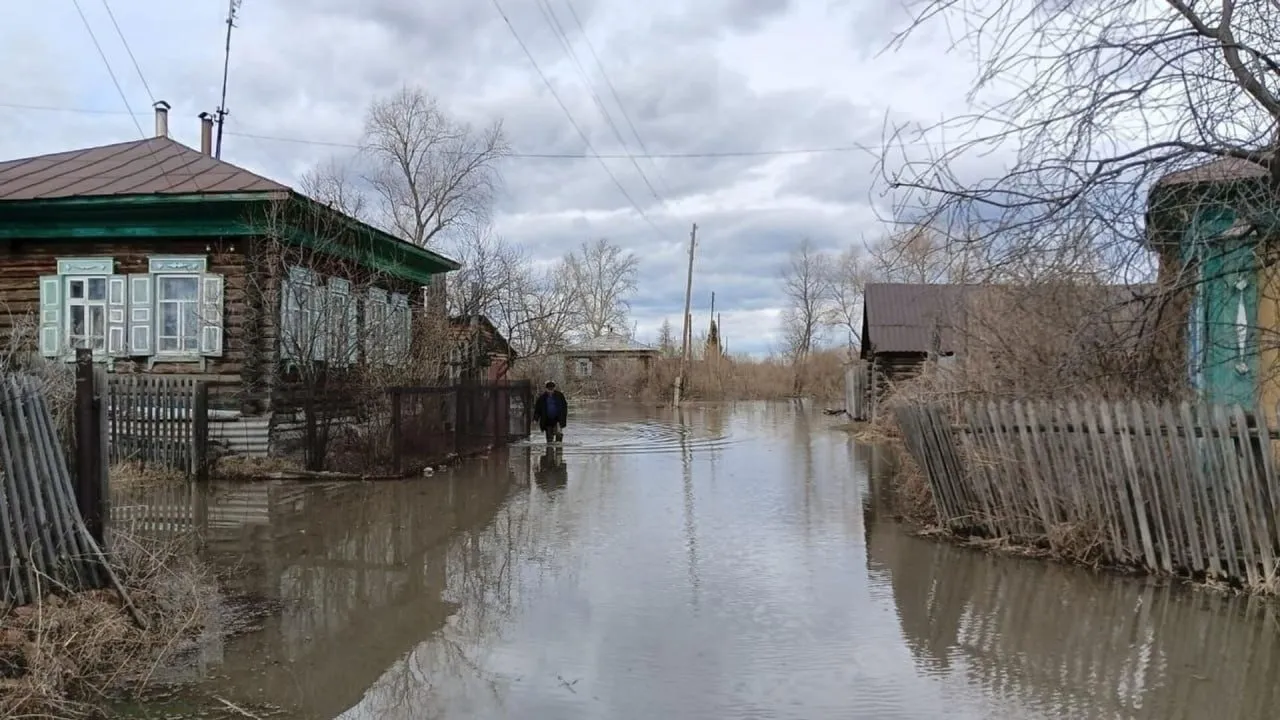 Наводнения в России: в Курганской области ожидают пик половодья