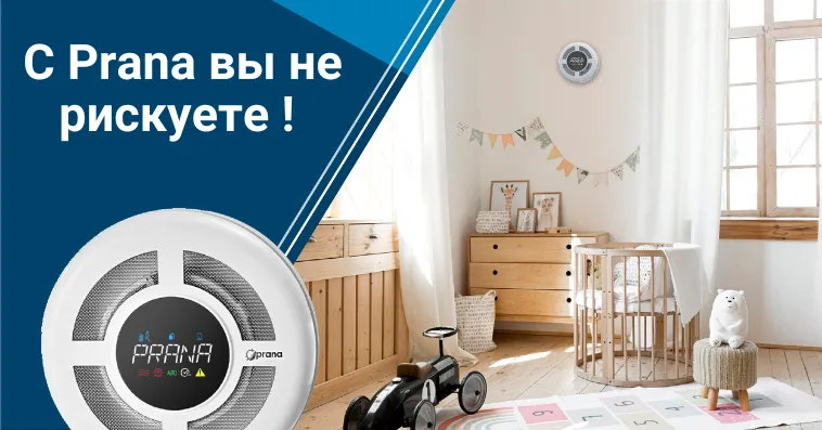 Prana: Избавьтесь от плесени, влажности и нехватки свежего воздуха с 20% скидкой на Black Friday!