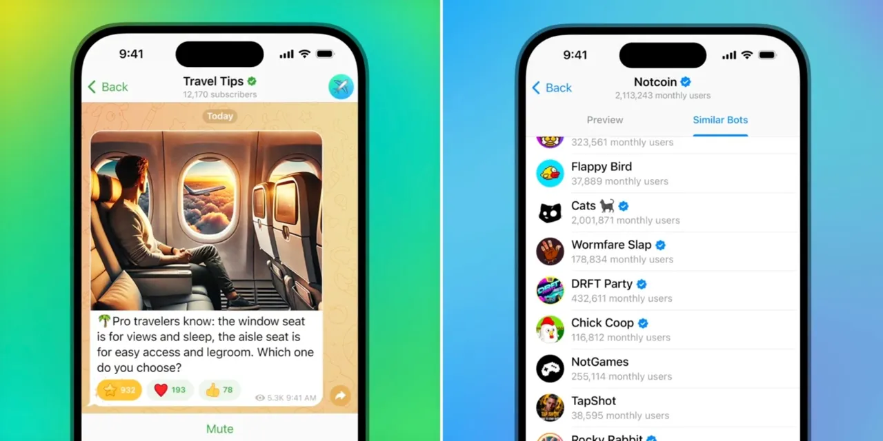 Telegram a lansat o actualizare majoră: Gestionarea video și căutarea cu IA a emoji-urilor, îmbunătățite
