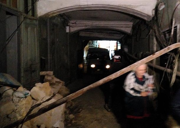 В Одессе обрушилась стена двухэтажного дома