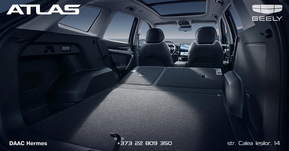 Geely Atlas a intrat în top 10 cele mai vândute automobile din China