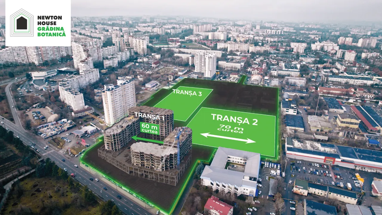 Newton House: Впервые в Кишиневе дворы, обустроенные по евростандартам