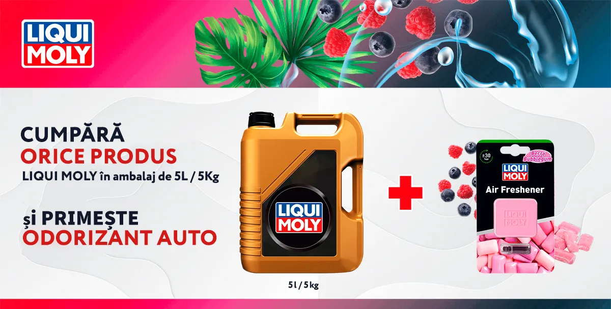 Doar în luna noiembrie ai reducere de 15% la produsele Liqui Moly în autoservice-urile Olmosdon