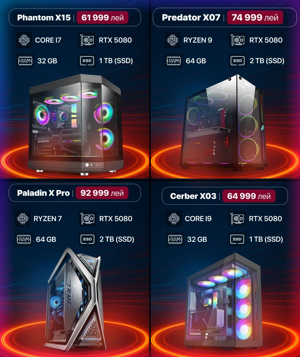 Xstore.md: Видеокарты RTX 5000 — мощность без компромиссов