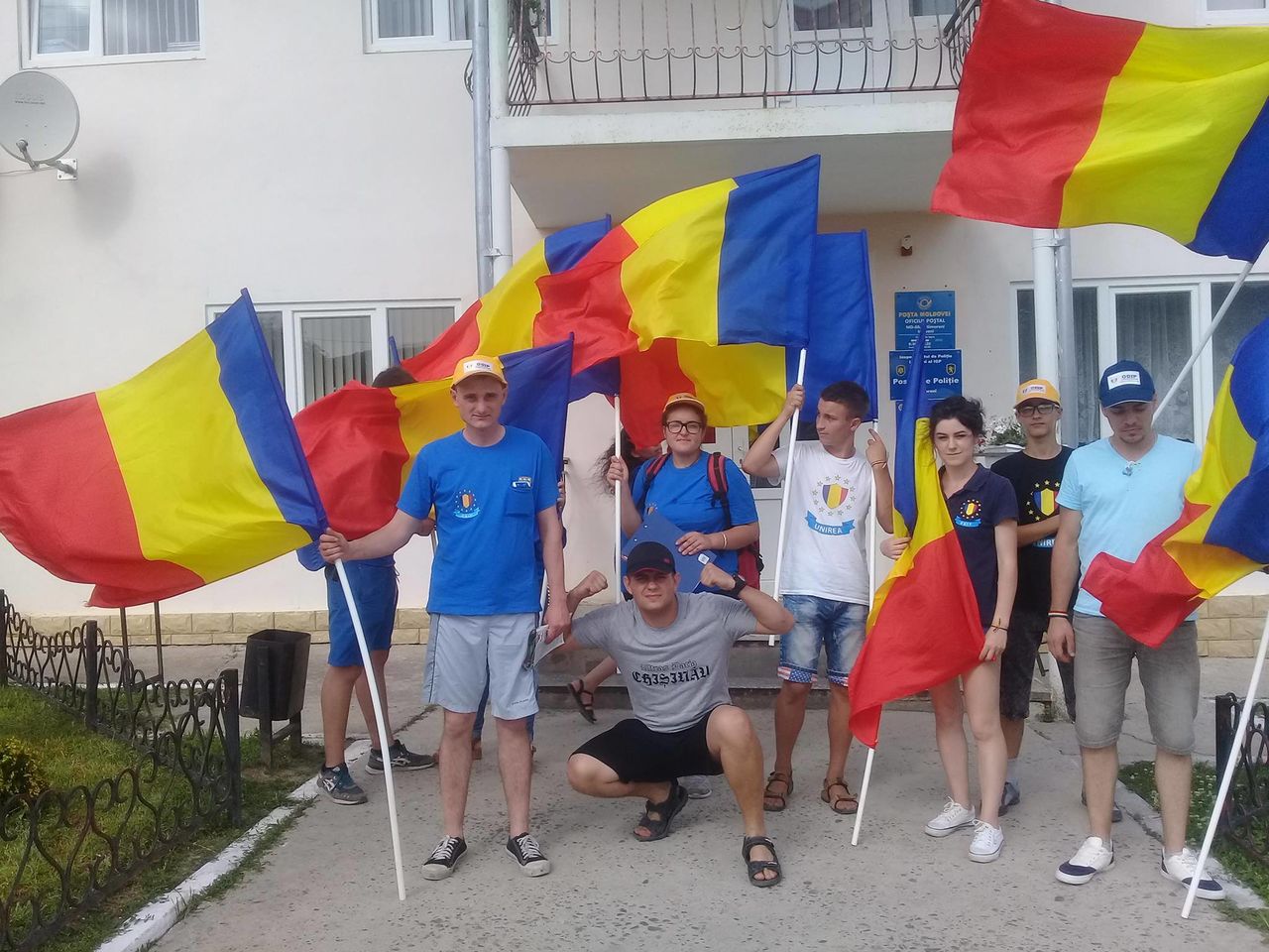 Caravana Unirii стартовал с Яловен