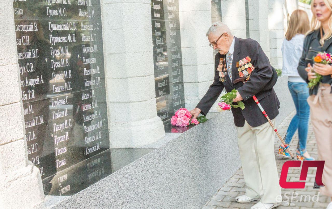 В Бельцах отметили годовщину Ясско-Кишинёвской операции