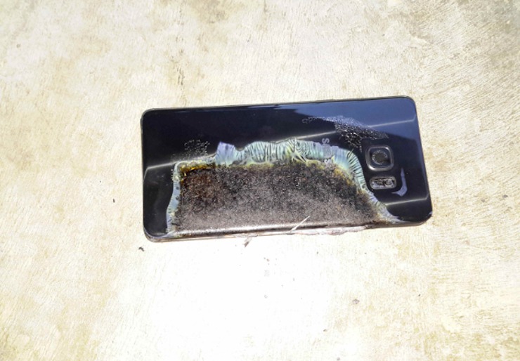 Сгоревший Galaxy Note 7 принес отелю убытков на $1400
