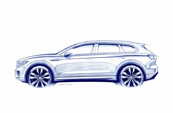 Noul Volkswagen Touareg se lansează la finalul lunii martie 2018