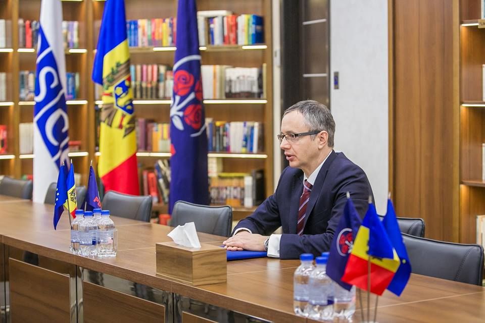 Плахотнюк провел встречу с новым главой миссии ОБСЕ в Молдове