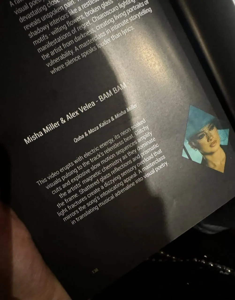 Misha Miller a câștigat premiul „Videoclipul Anului” la Amsterdam