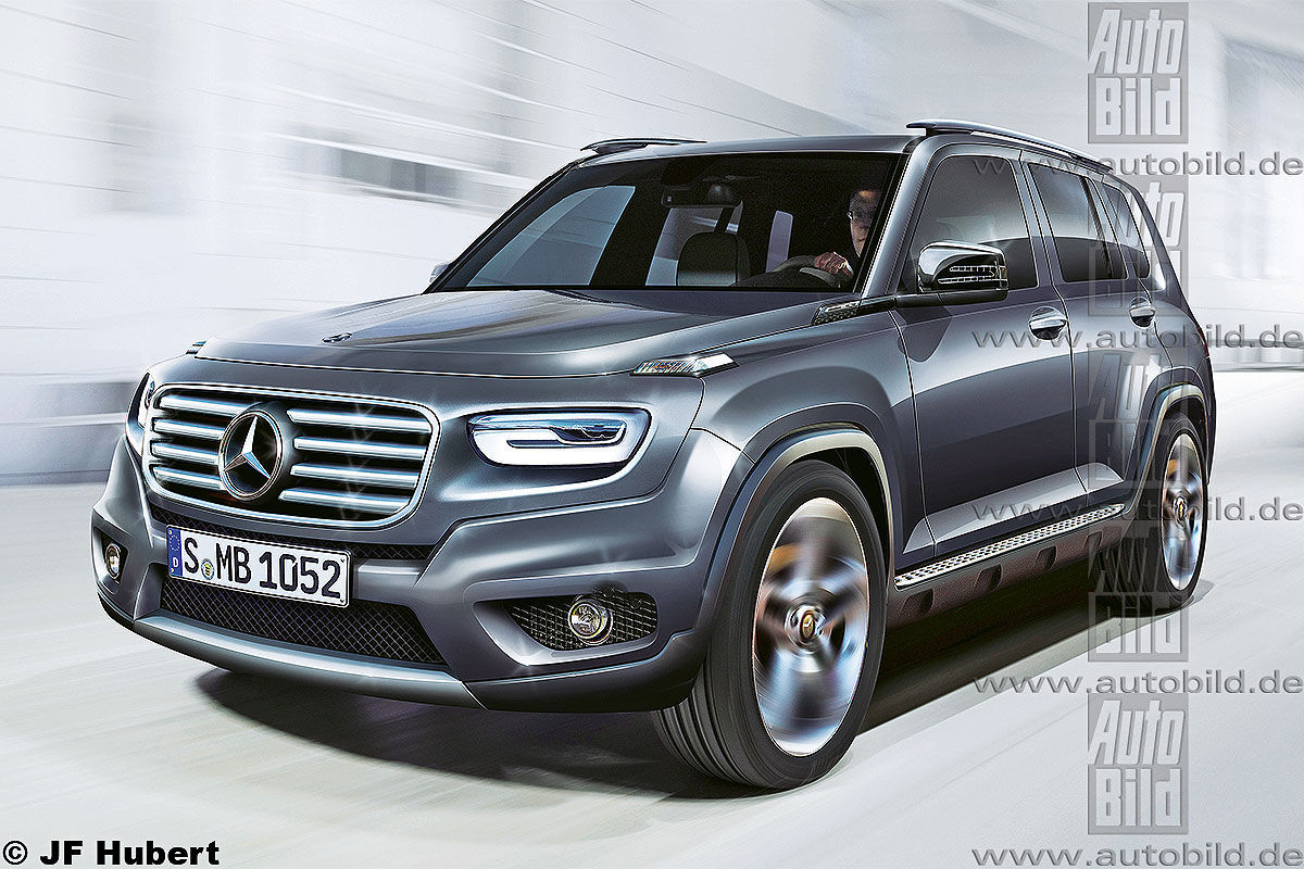Mercedes в 2019 году покажет новый внедорожник GLB