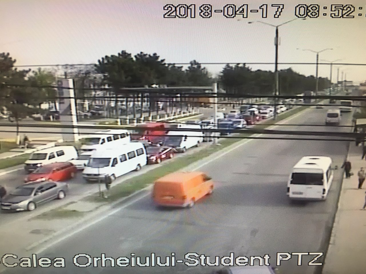 Служба InfoTrafic сообщила об улицах с пробками в Кишиневе