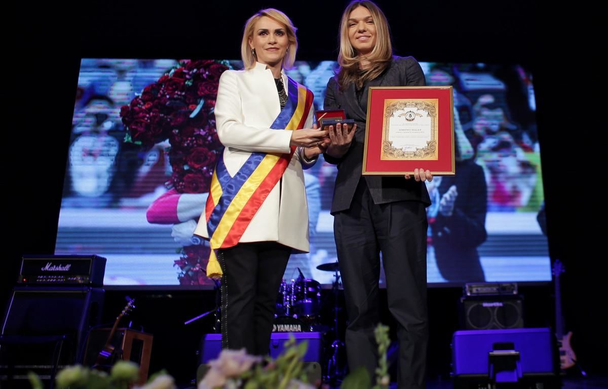 Simona Halep, cetăţean de onoare al Bucureştiului