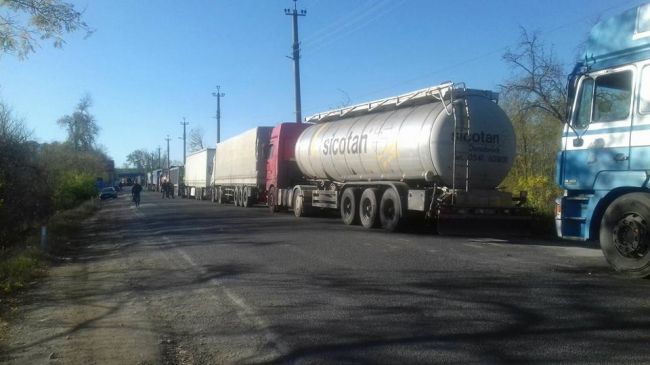 На одном из таможенных пунктах Молдовы наблюдаются очереди