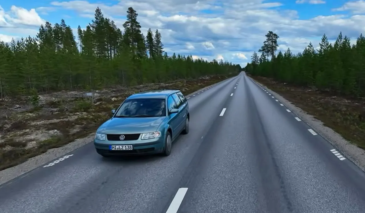 Немец смог проехать на одном баке VW Passat 2400 км