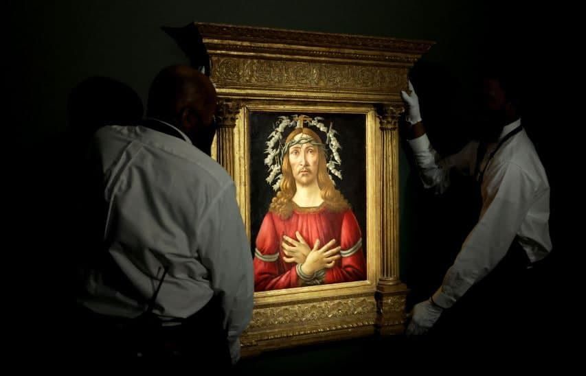 Картину Боттичелли "Муж скорбей" продали на Sotheby's за $45,4 миллиона