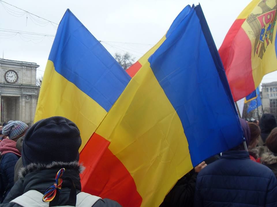В Кишиневе прошла акция протеста против результатов выборов