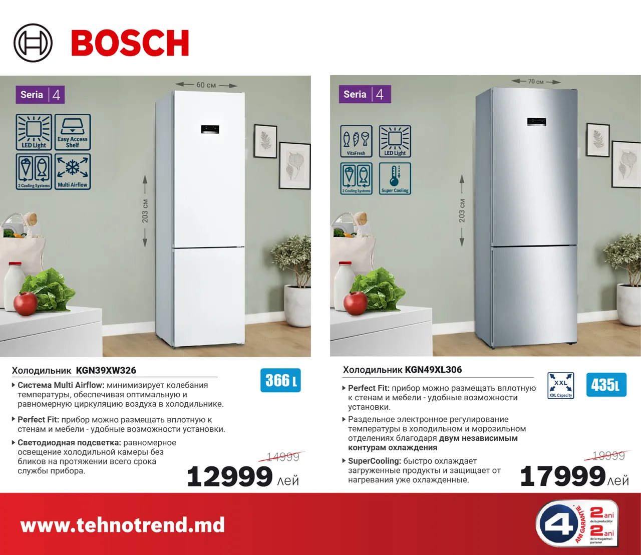 Bosch Store: Поймай волну летних скидок на технику Bosch - цены от 6999 леев