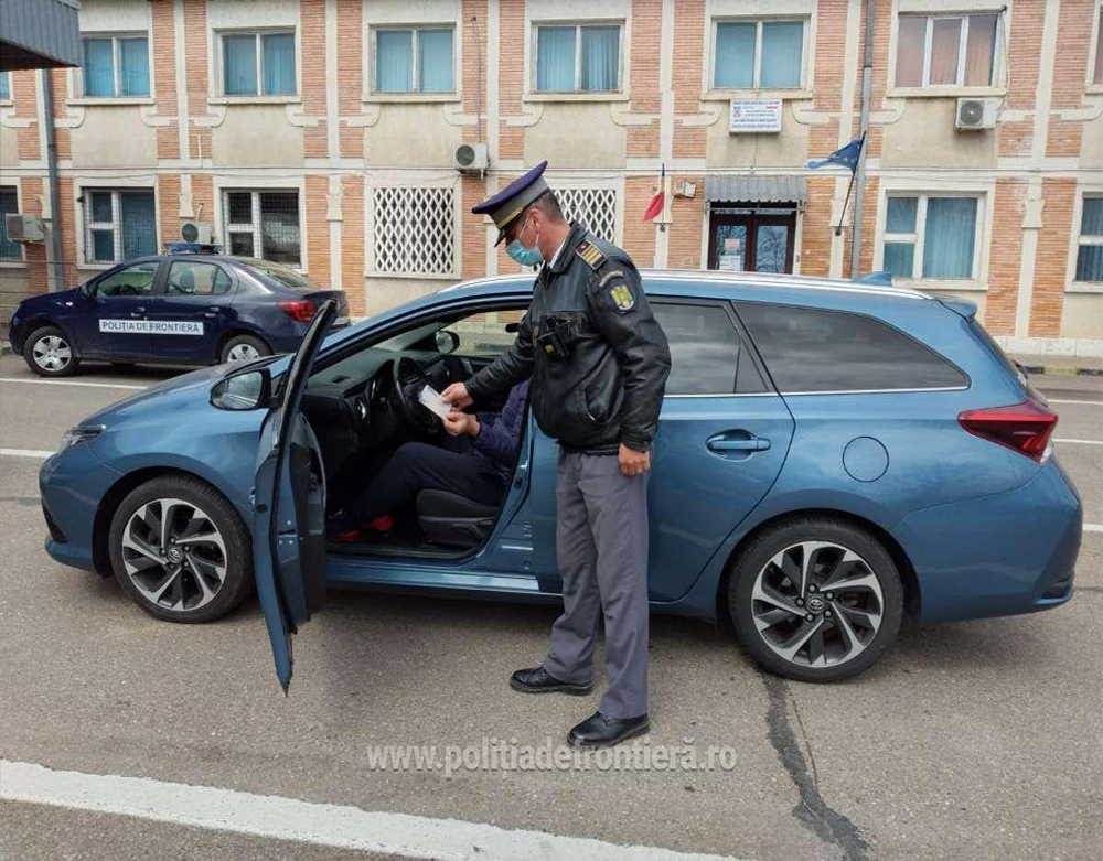 Молдаванин пытался перевезти через границу разыскиваемое в Бельгии авто