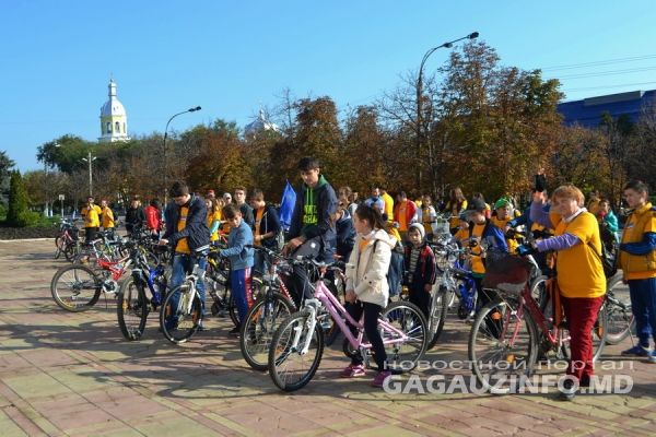 Любители велоспорта вышли на марафон в Комрате