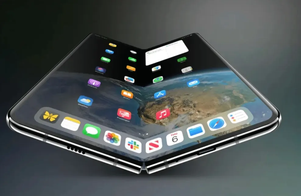 Au apărut primele imagini cu iPhone-ul pliabil