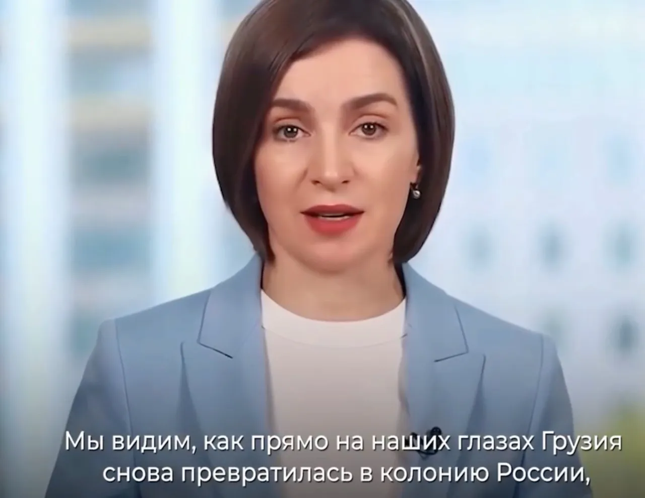 Захарова раскритиковала фейковое "заявление" Санду о Грузии