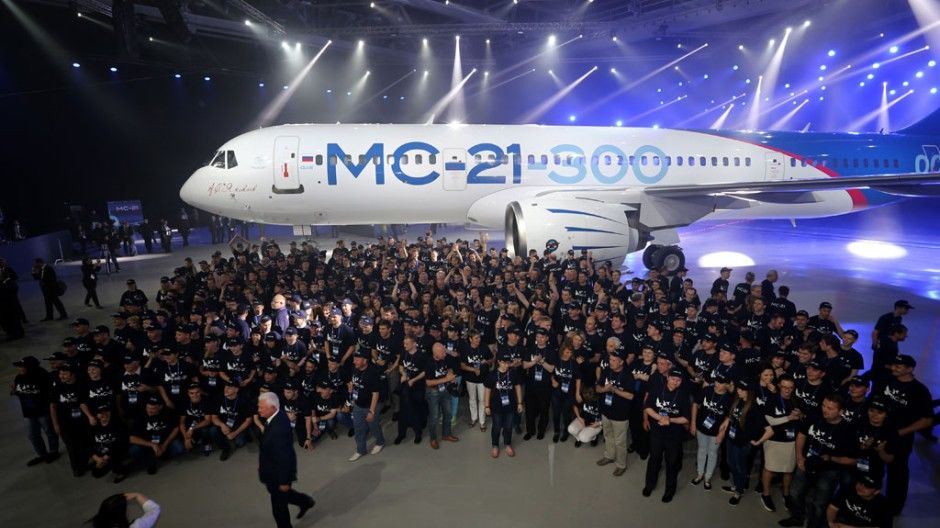 Российский «лайнер будущего» МС-21 поднимется в воздух весной