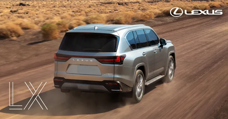 Новый Lexus LX – доступен для тест-драйва