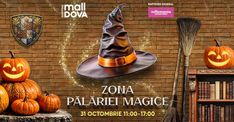 Magic Halloween: ne vedem pe 31 octombrie la Shopping MallDova