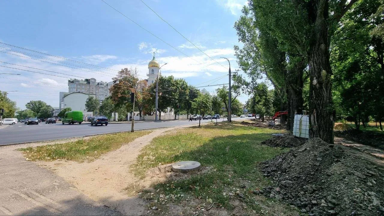 На Ботанике продолжается восстановление зеленой зоны на улице Гренобля