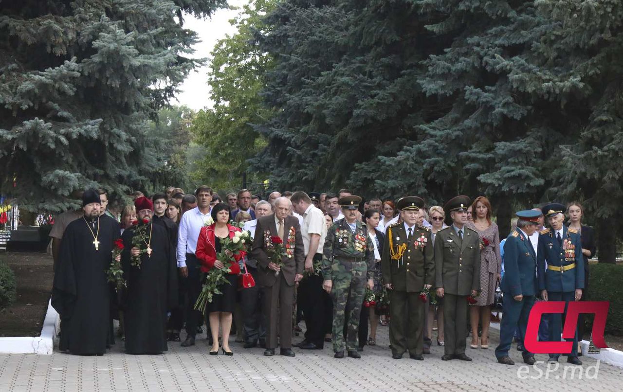 В Бельцах отметили очередную годовщину Яссо-Кишинёвской операции