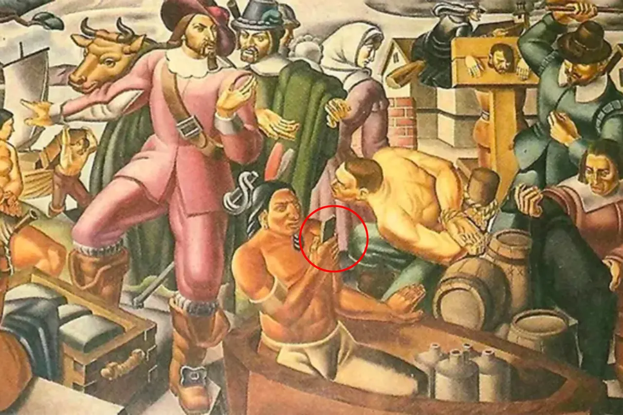 В соцсетях на картине 1937 года нашли iPhone