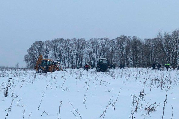 Primele imagini după accidentul aviatic cumplit din Moscova