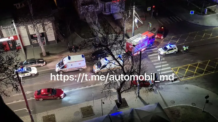 В столичном секторе Буюканы произошло ДТП: столкнулись два автомобиля