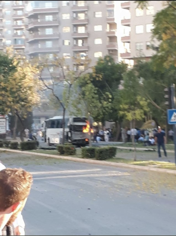 В турецком Мерсине прогремел взрыв