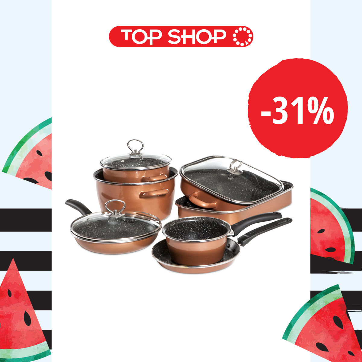 Top-Shop: Скидки от -21% до -80% на все товары ®