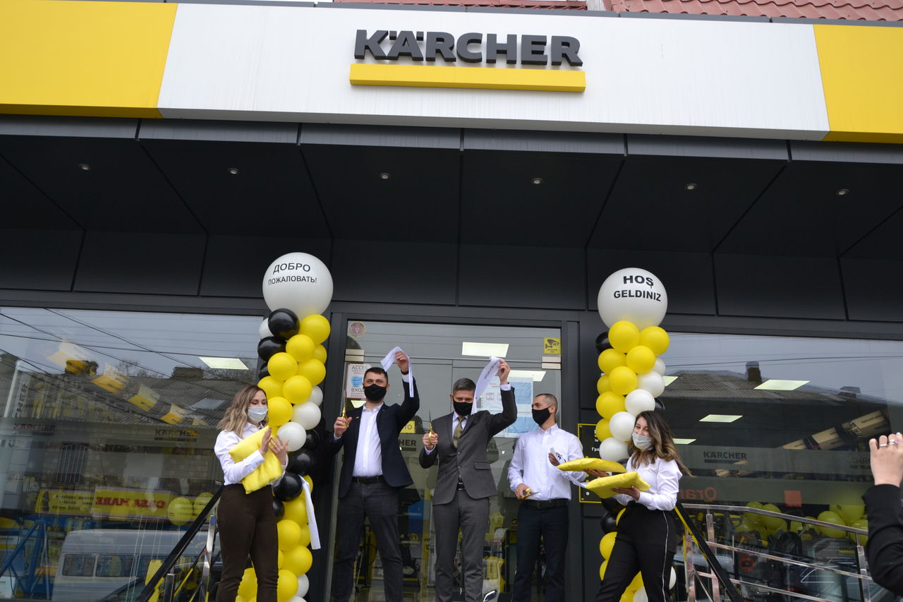 Karcher: Wow перезагрузка Керхер-центра в городе Комрат