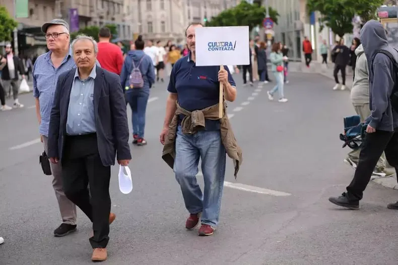 В ночь музеев в Румынии протестовали работники музеев и библиотек