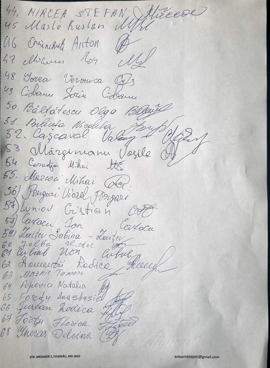 Ансамбль "Жок" подписал петицию в поддержку директора, отстраненного от должности