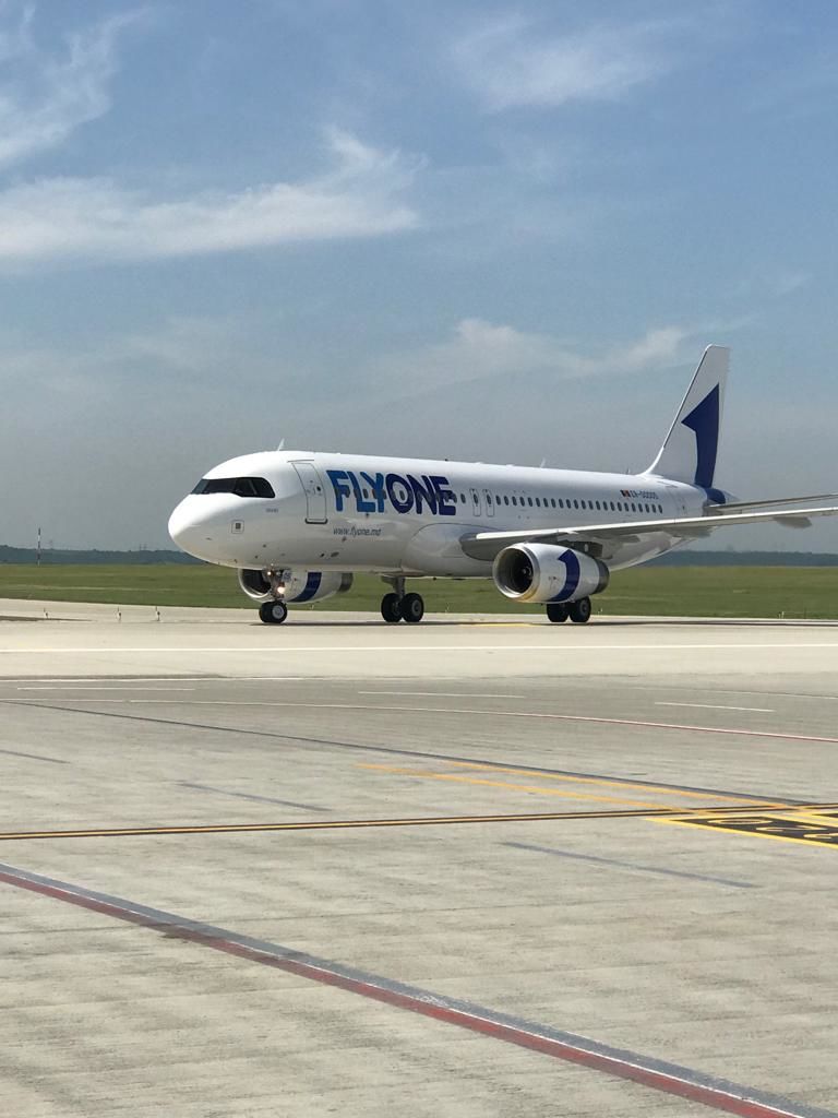 FlyOne продолжает пополнять свой авиапарк и становится крупнейшим оператором Airbus в Молдове ®